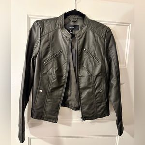Faux Leather Jacket NWT